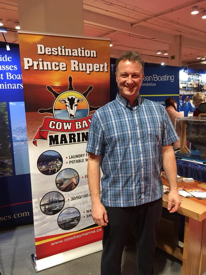 D'Arcy McGee City of Prince Rupert shares the word of Cow Bay Marina