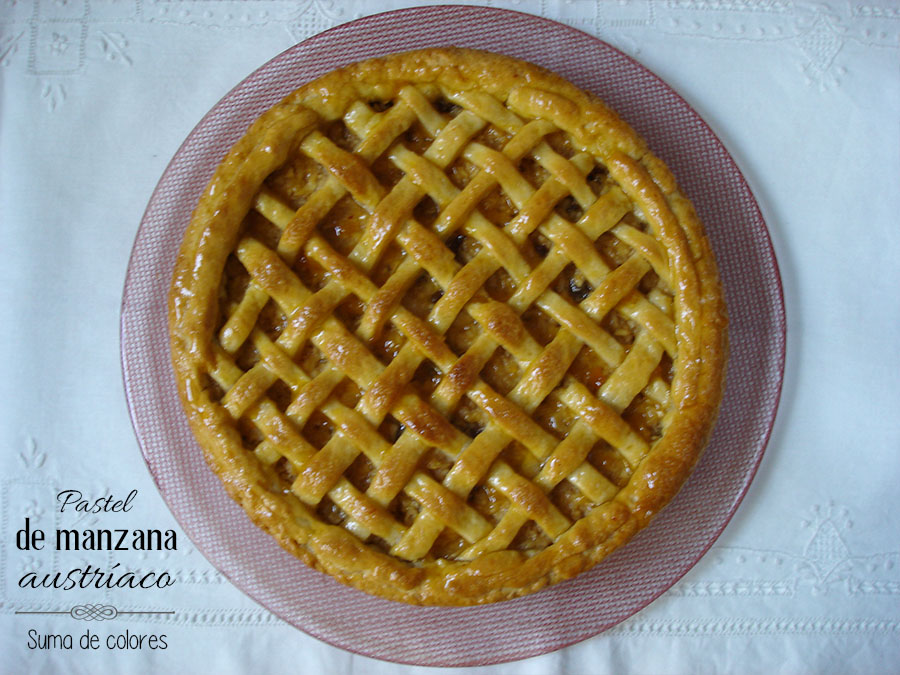 Pastel manzana austriaco 01