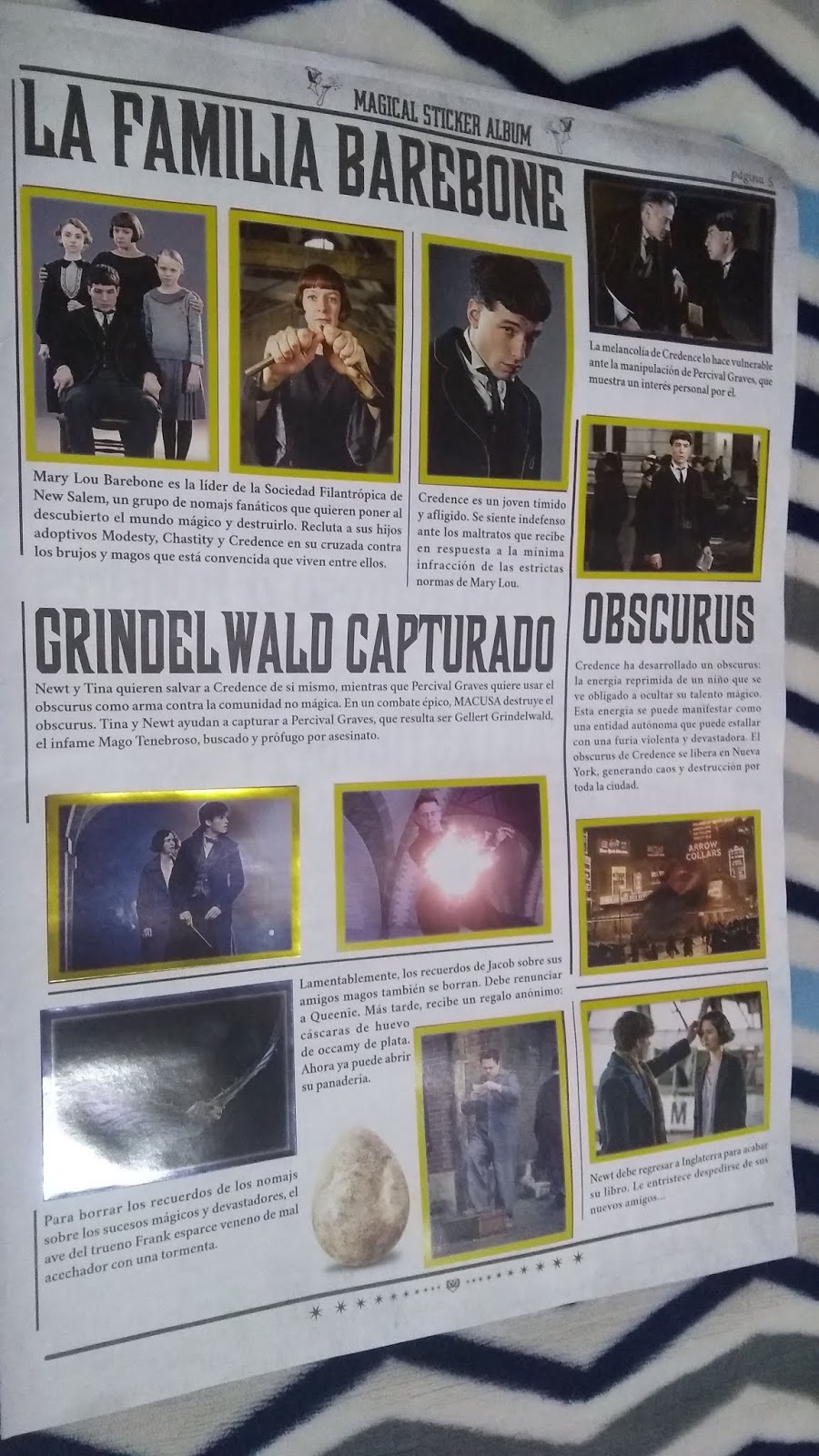 Panini fantástica criatura animal serie 2 grindelwalds crímenes sticker nº 10