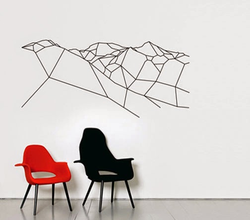 VINILO LOS ALPES EN LINEAS