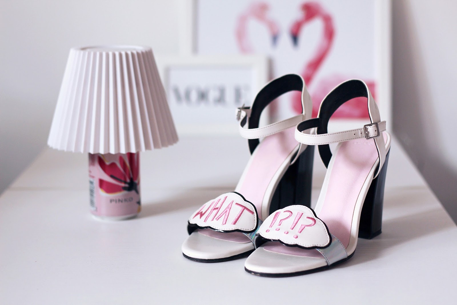 fashion shoes heels sandals asos flamingo interior design home pink sophia webster vogue glamour shoeting