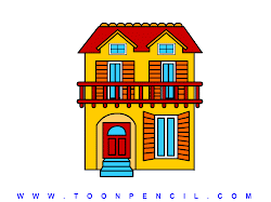 drawing draw simple modern step easy drawings houses haunted tags getdrawings