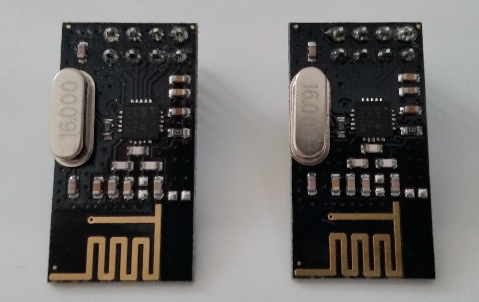 michaelsarduino: 2.4Ghz Übertragungen mit NRF24L01 am Arduino
