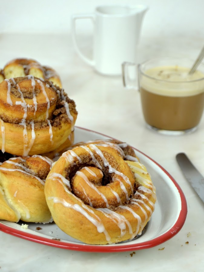 Rollitos de canela o cinnamon rolls