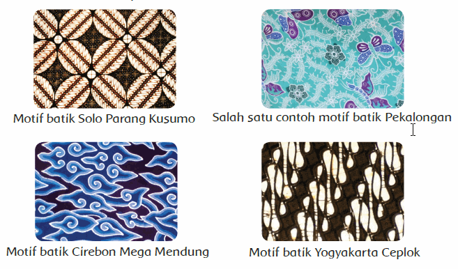 Motif batik adalah corak atau pola  yang menjadi kerangka gambar pada batik berupa perpadu Makna Beberapa Motif Batik Di Indonesia
