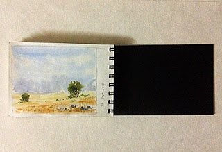 sketch book for water colour study works