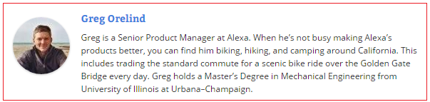 Ini dia Greg Orelind, Senior Product Manager di Alexa Ini dia Greg Orelind, Senior Product Manager di Alexa
