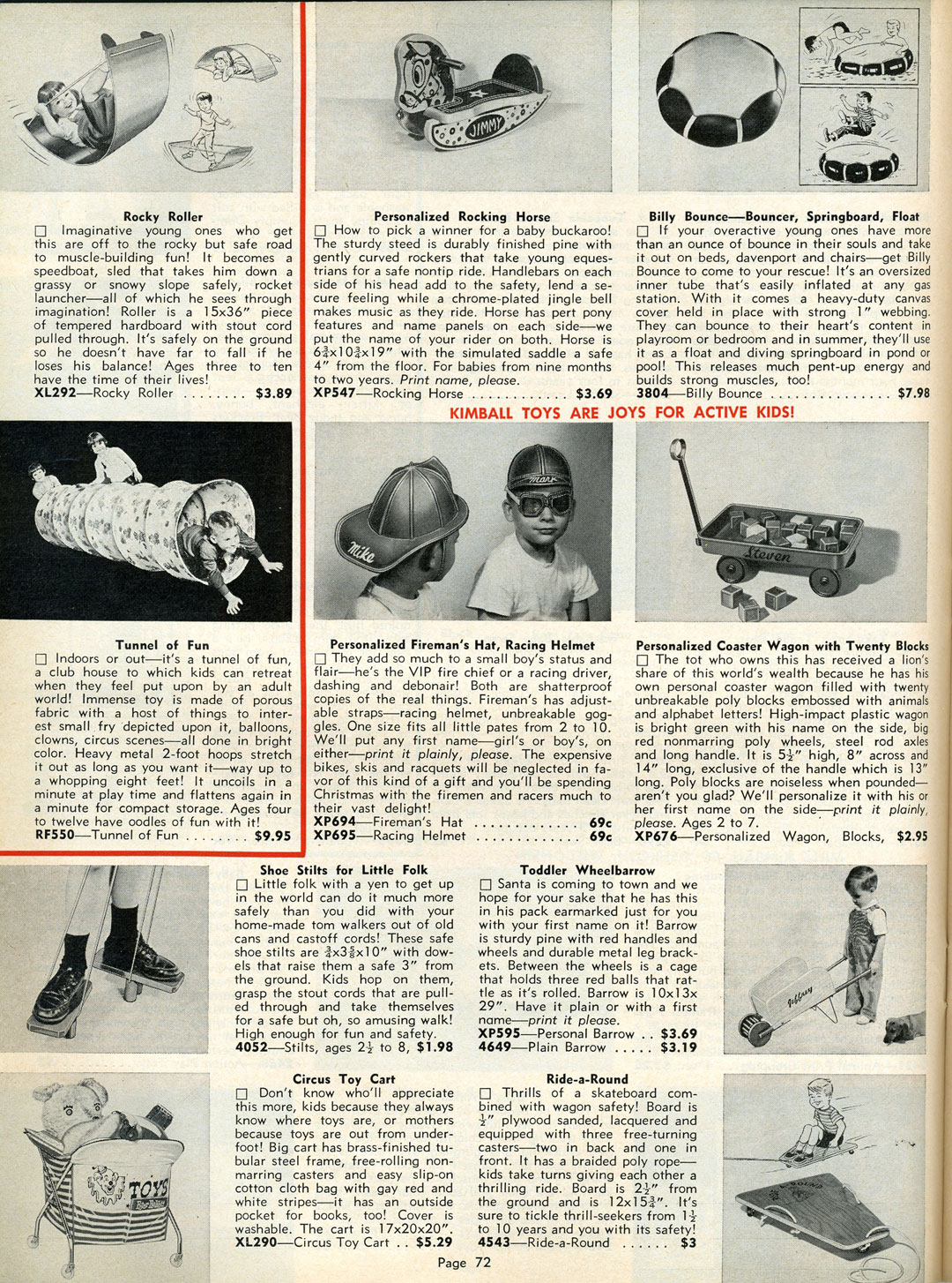 1953 Miles Kimball Co. Catalog of Gifts & Housewares Oshkosh WI Mrs.  Housewife