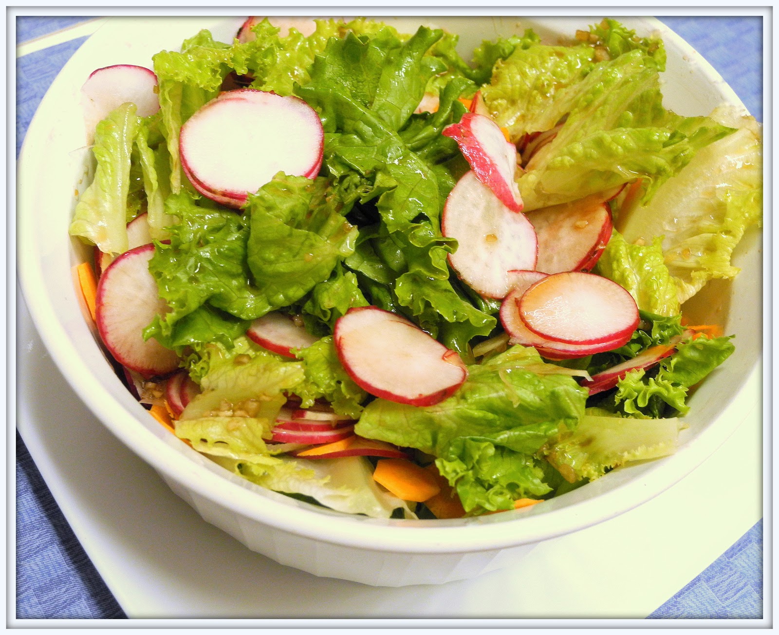 Greens and Radish Salad
