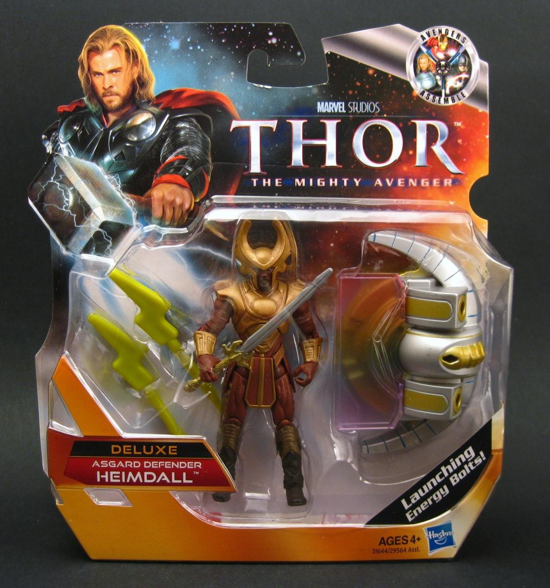 Marvel Thor Deluxe Asgard Defender Heimdall Figure 4 Inches for sale online 