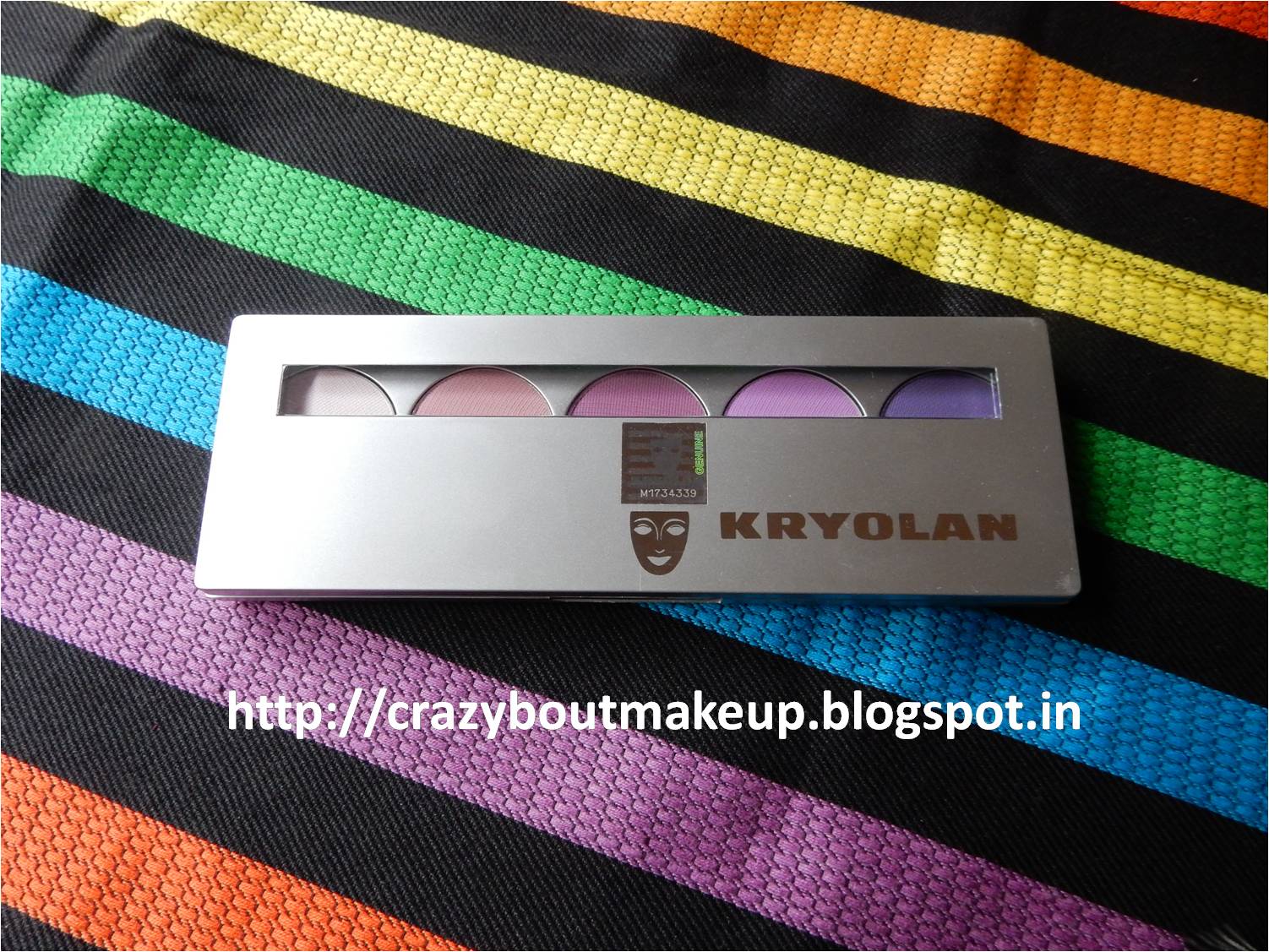 Crazy Bout MAKEUP Kryolan Eyeshadow Matte Palette