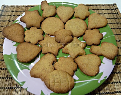 galletas jengibre y cardamomo con nueces