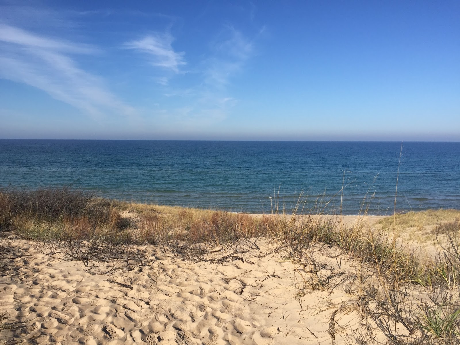 Expedition Bliss Michigan in the rearview, hanging in Wisconsin, next