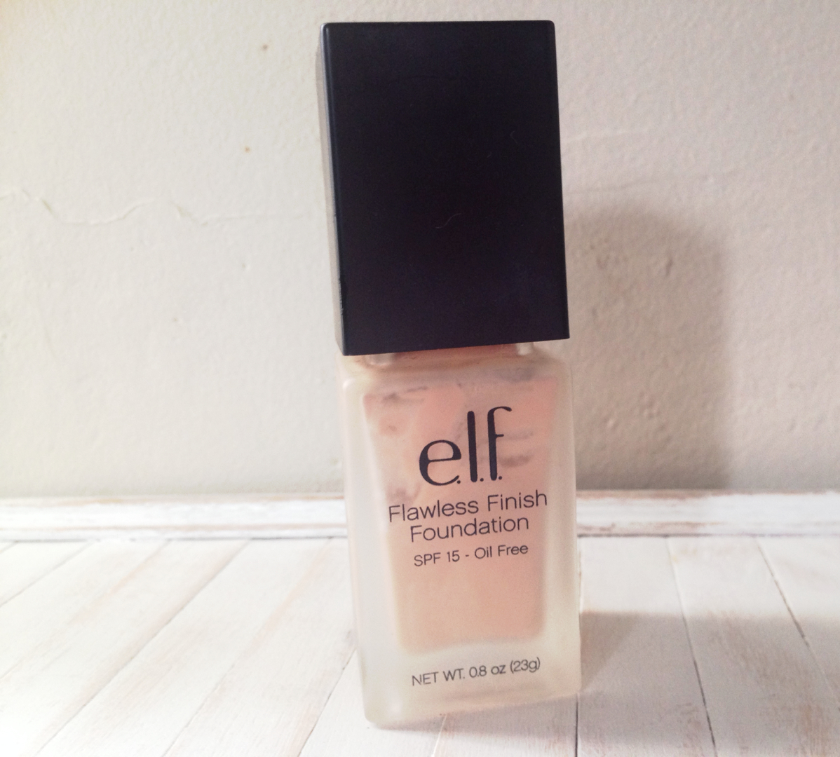 Elf flawless finish foundation blog review
