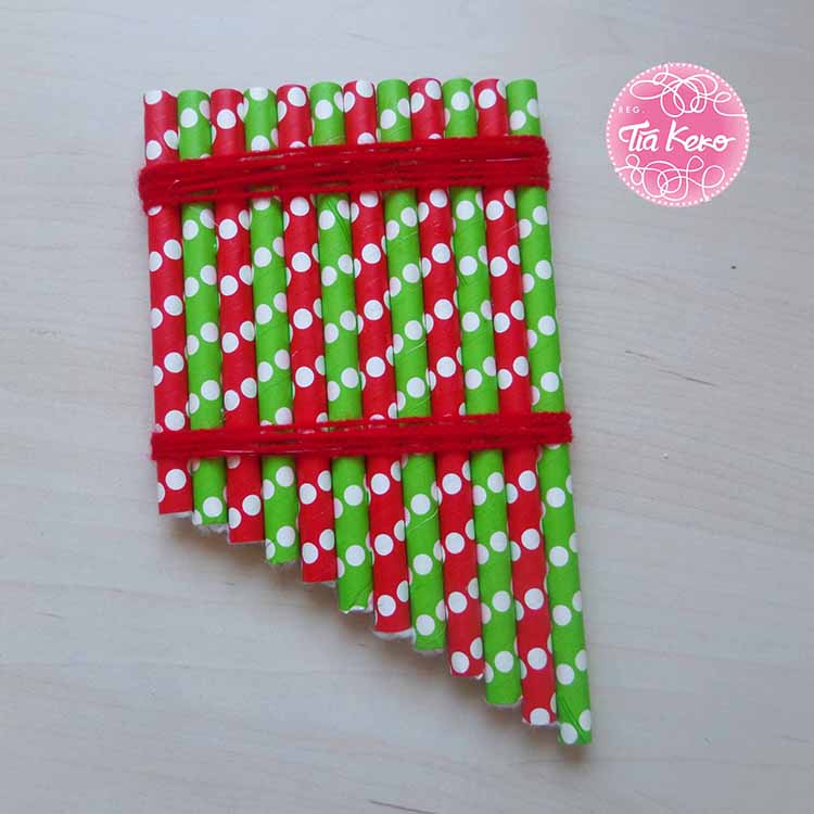 Tía Keko manualidades niños flauta