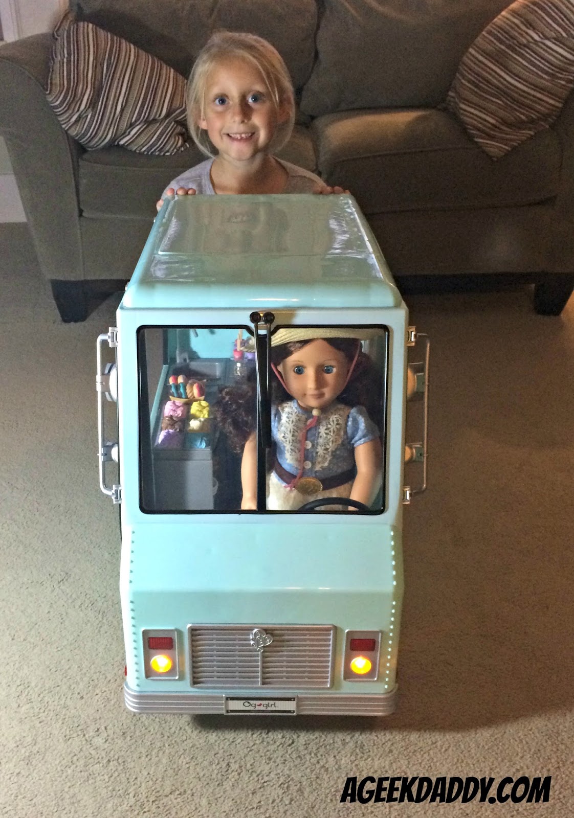 A GEEK DADDY Our Generation Sweet Stop Ice Cream Truck