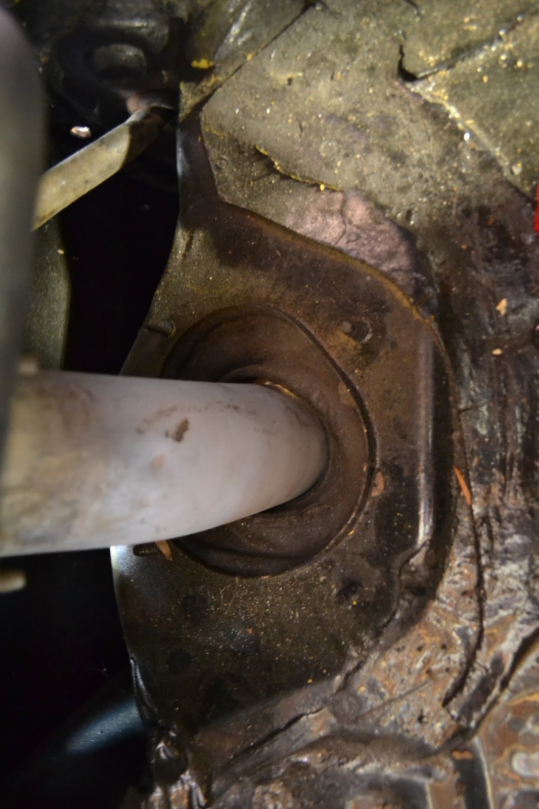 Fox Body Mustang Restoration Installing the Body to Filler Tube seal