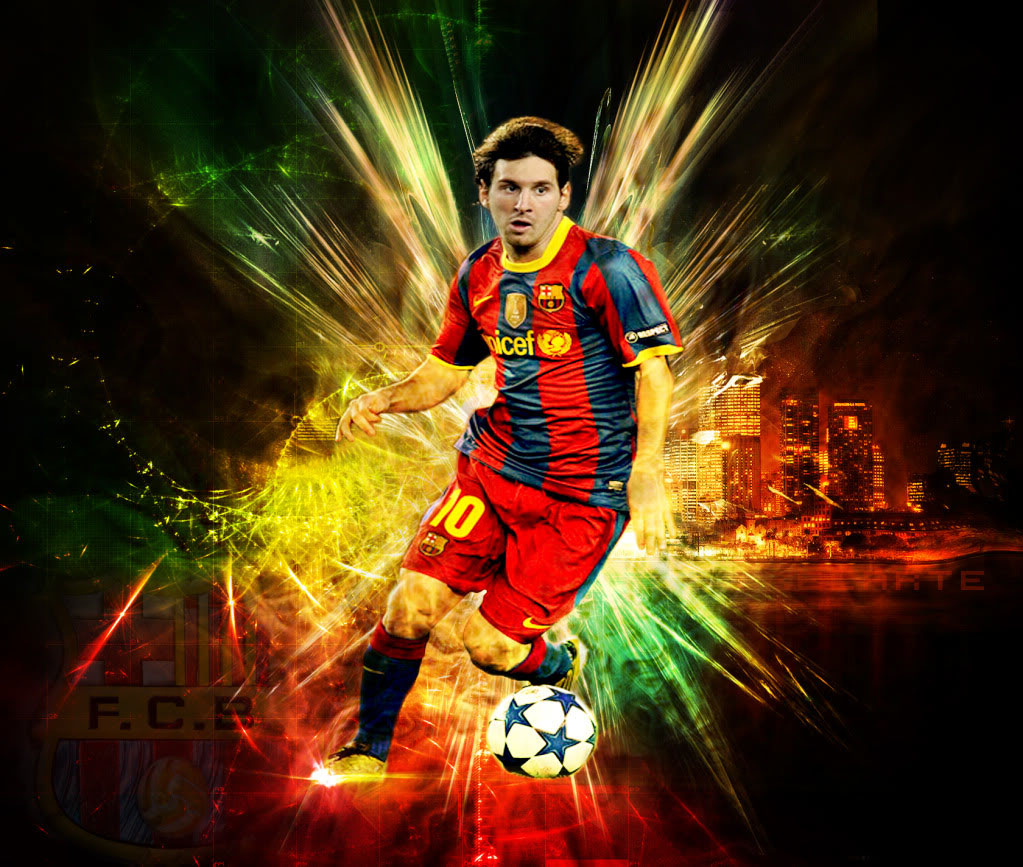 Tải Hình Nền Đẹp Của Lionel Messi 3D Cho Máy Tính