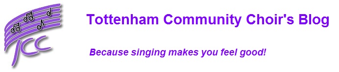 The Tottenham Community Choir blog