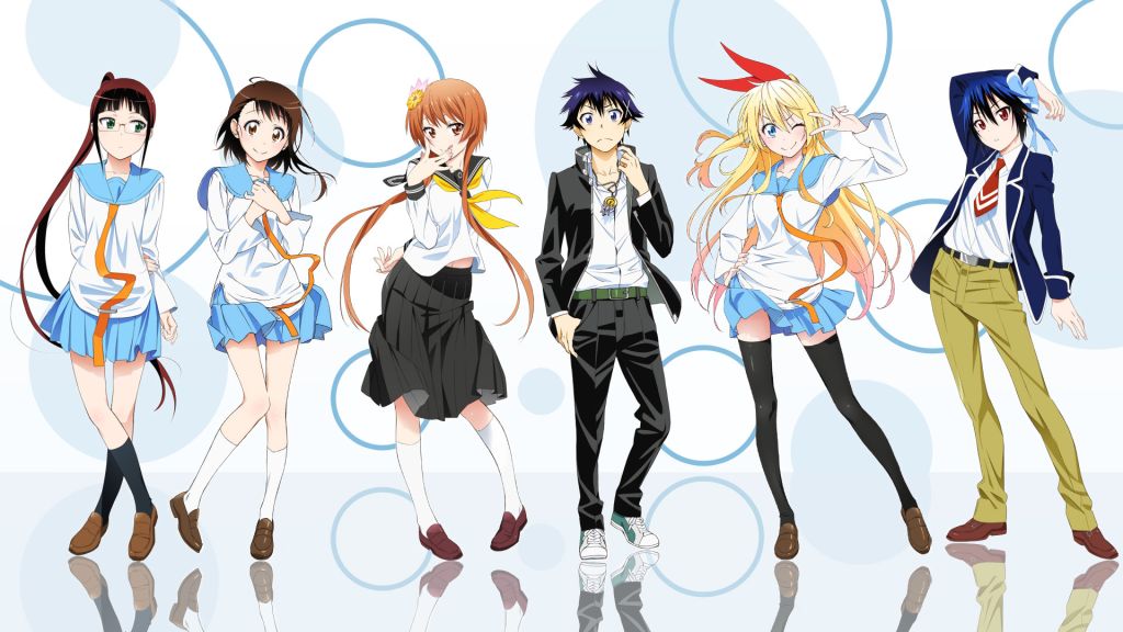 Mejores Animes Románticos Mundo distorsión : Reseña anime: Nisekoi.