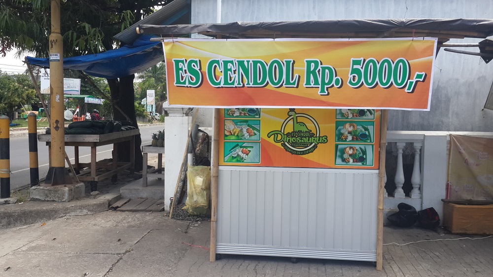 Spanduk Es Buah Segar 5000 desain banner kekinian