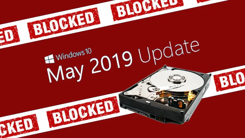 Windows 10 May 2019 Update won't install on devices having small storage. Did you meet the minimum requirement?