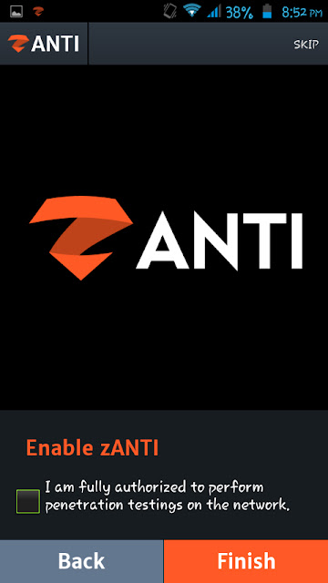 zanti enabled