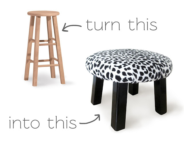 All Things Campbell: Turning Bar Stools into Cute Kid ...