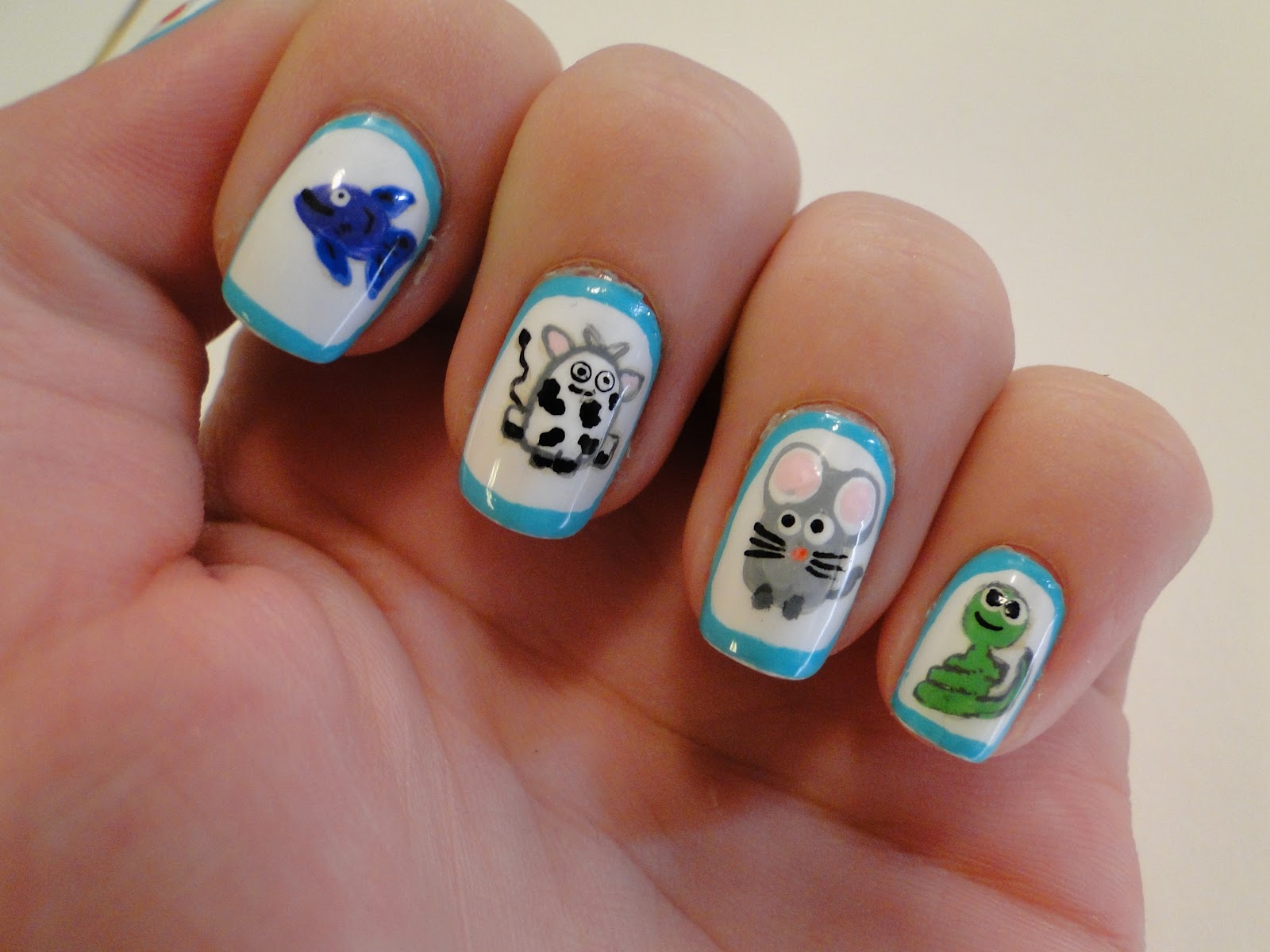 3. Cute Animal Nail Art for Beginners - wide 4