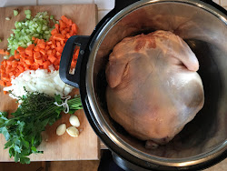 chicken soup noodle farmhouse pressure cooker ingredient broth sense