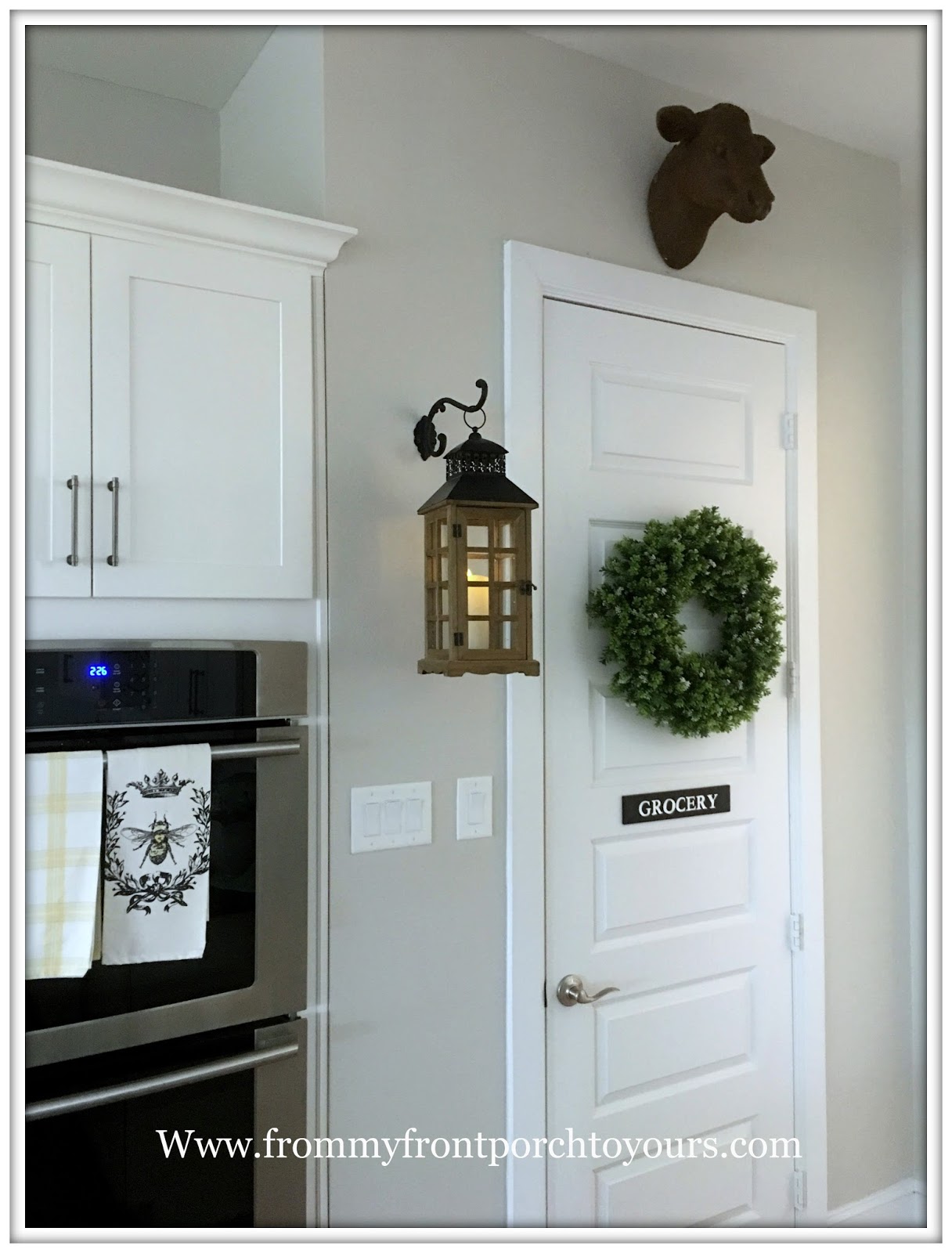 From My Front Porch To Yours Simple Diy Pantry Door Sign