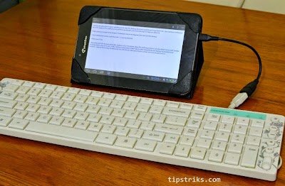 Menggunakan Keyboard Komputer Pada Tab atau Smartphone Android