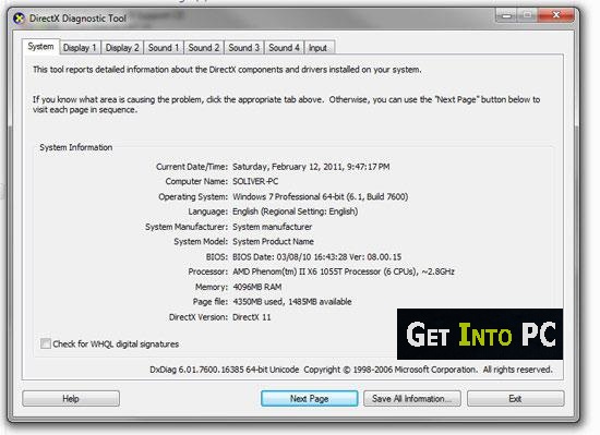 microsoft directx 11 microsoft directx 11