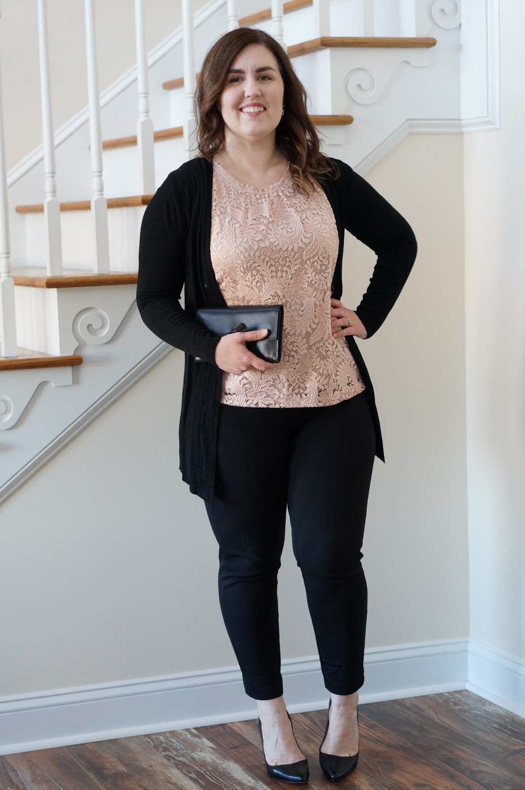 North Carolina style blogger Rebecca Lately shares her Valentine's Day look for work! Check it out here!