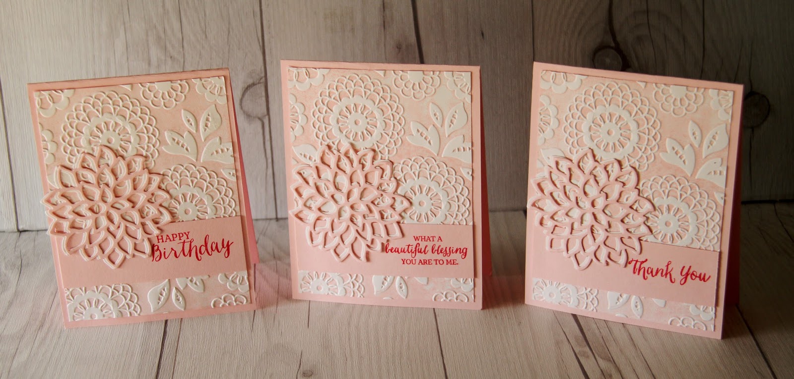 Lovely Lace Embossing Folder from Stampin' Up! Stamped Sophisticates