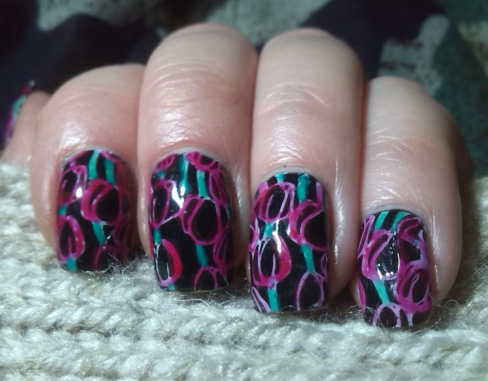 Fab Ur Nails FUN14 and some leadlighting