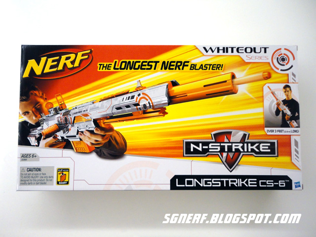 Nerf Sniper - LongStrike CS 6 [REVIEW] 