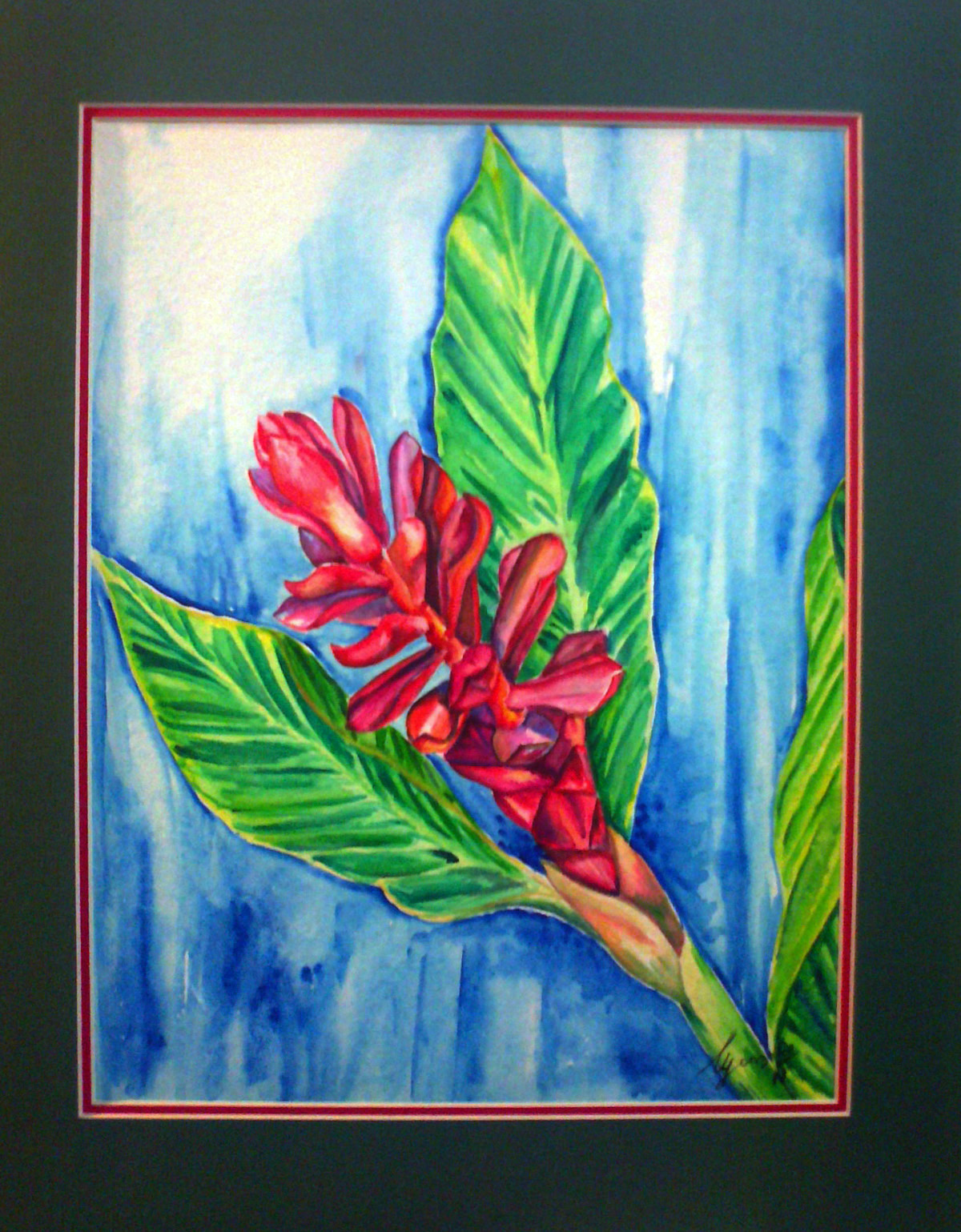 Art 2d Realist Ginger Lily