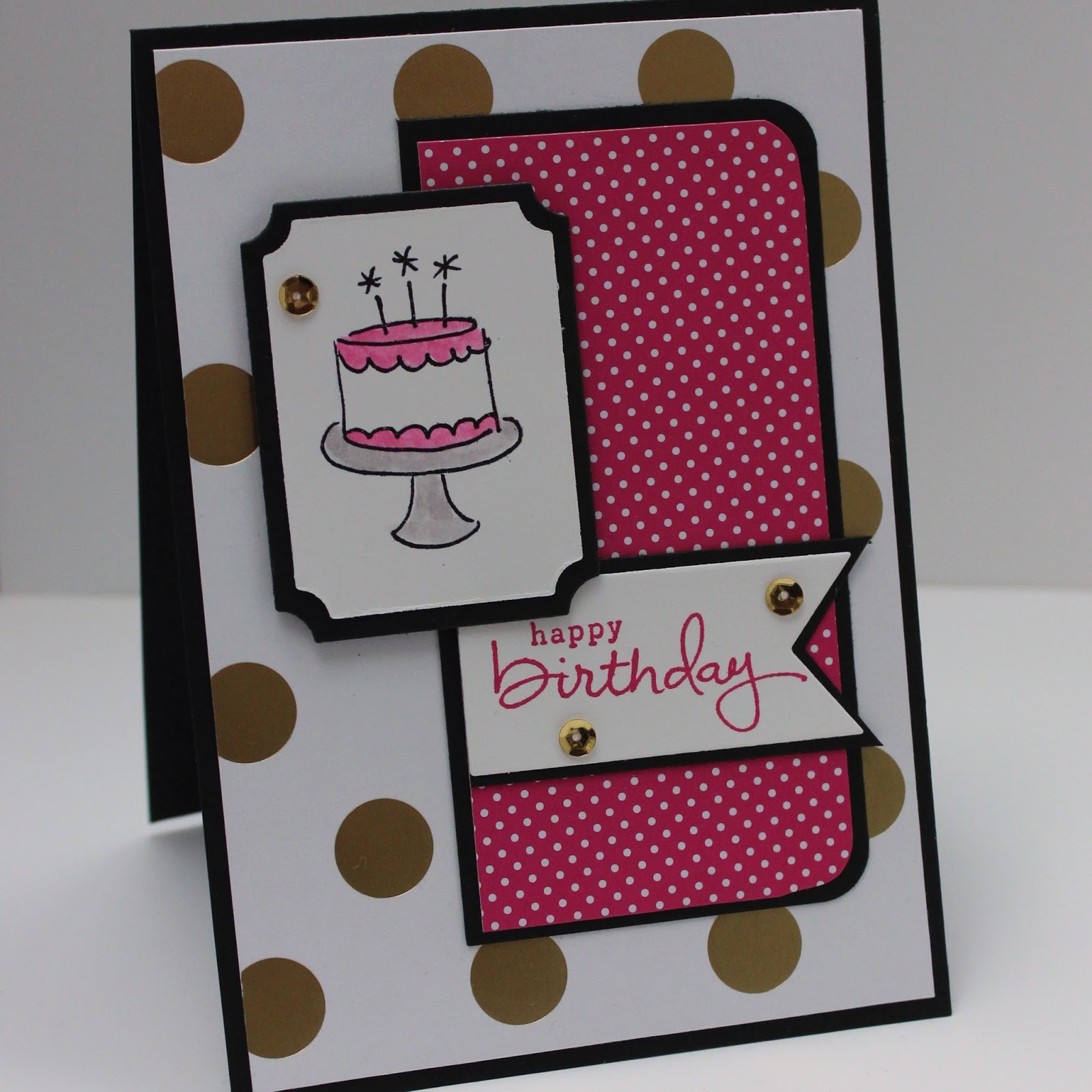 Bling With Ding: Pop of Pink from Stampin' Up!