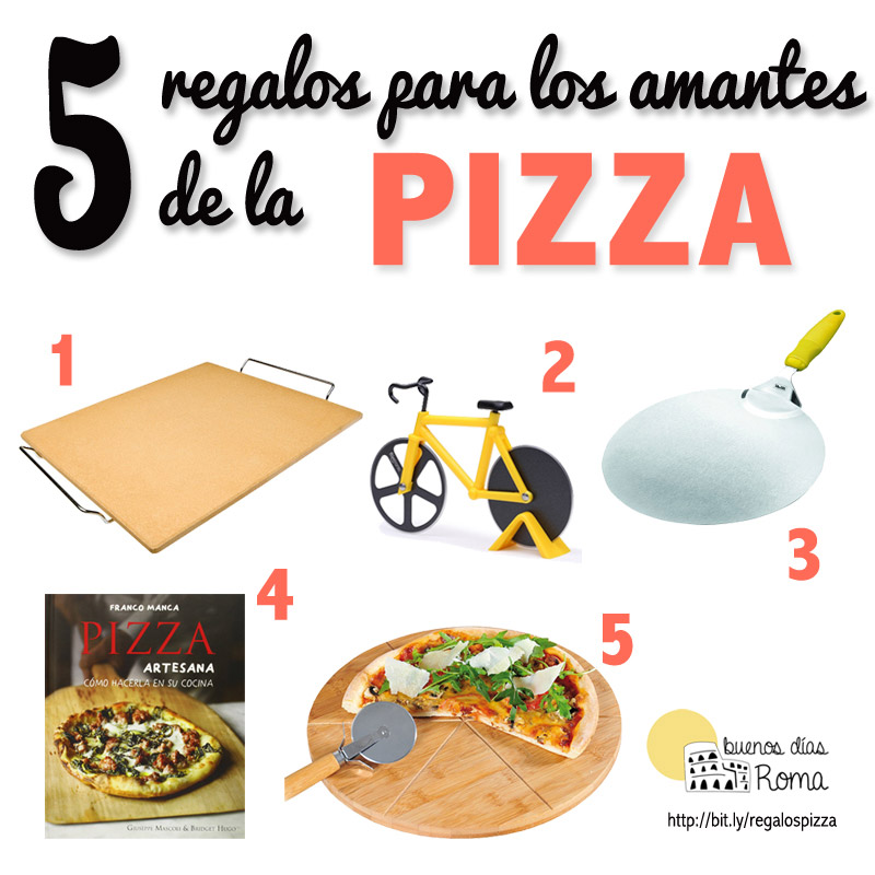 5 regalos para los amantes de la pizza