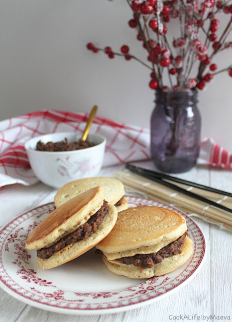 Cook A Life! by Maeva: Dorayaki vegan, pancakes japonais garnis de pâte ...