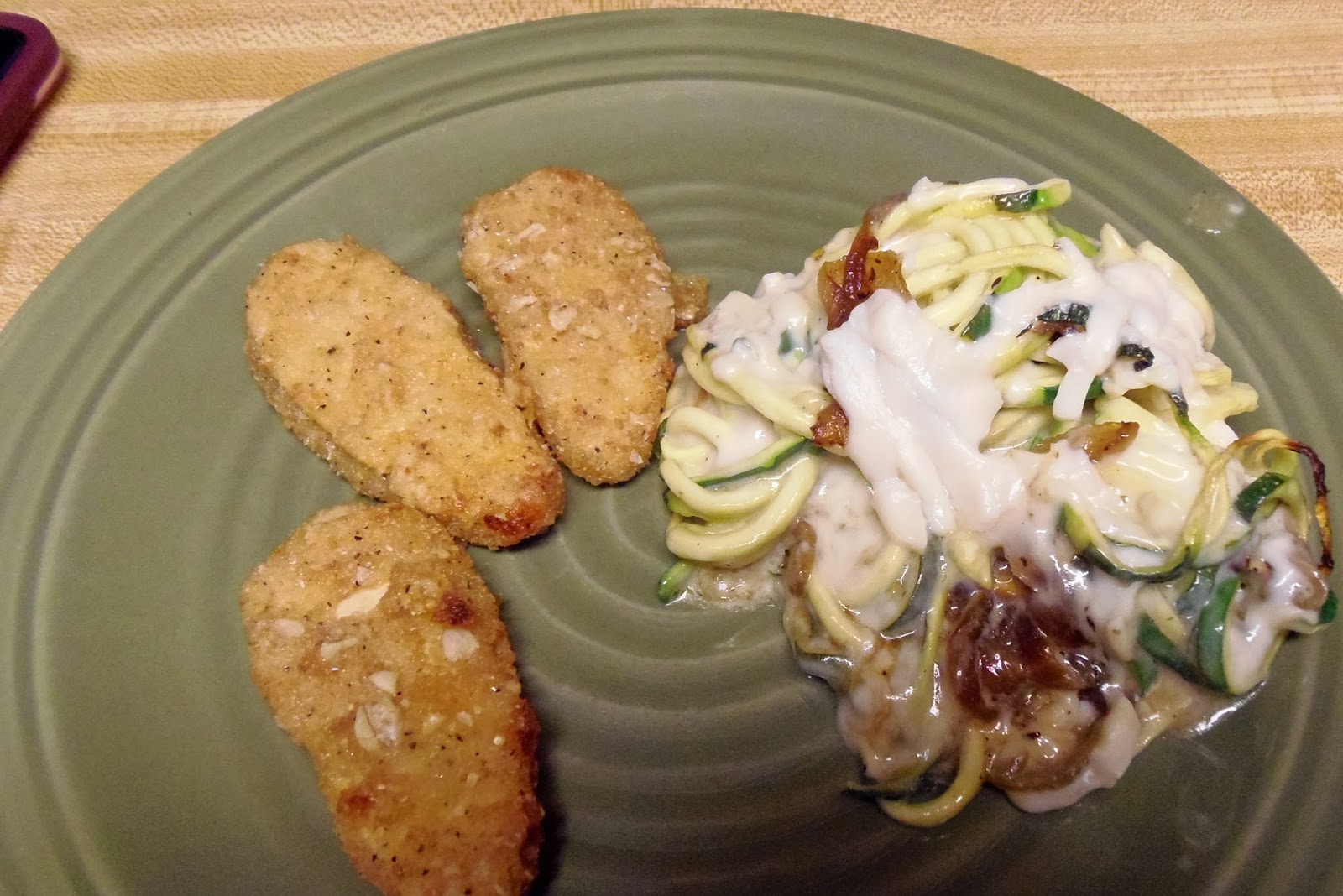 Glo's Kitchen French Onion Zoodle Bake