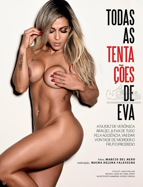 Fotos de Verônica Araújo nua pelada na Sexy