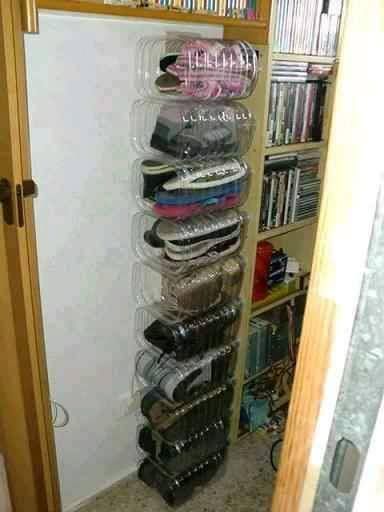 25 ideas para organizar los zapatos en tu hogar