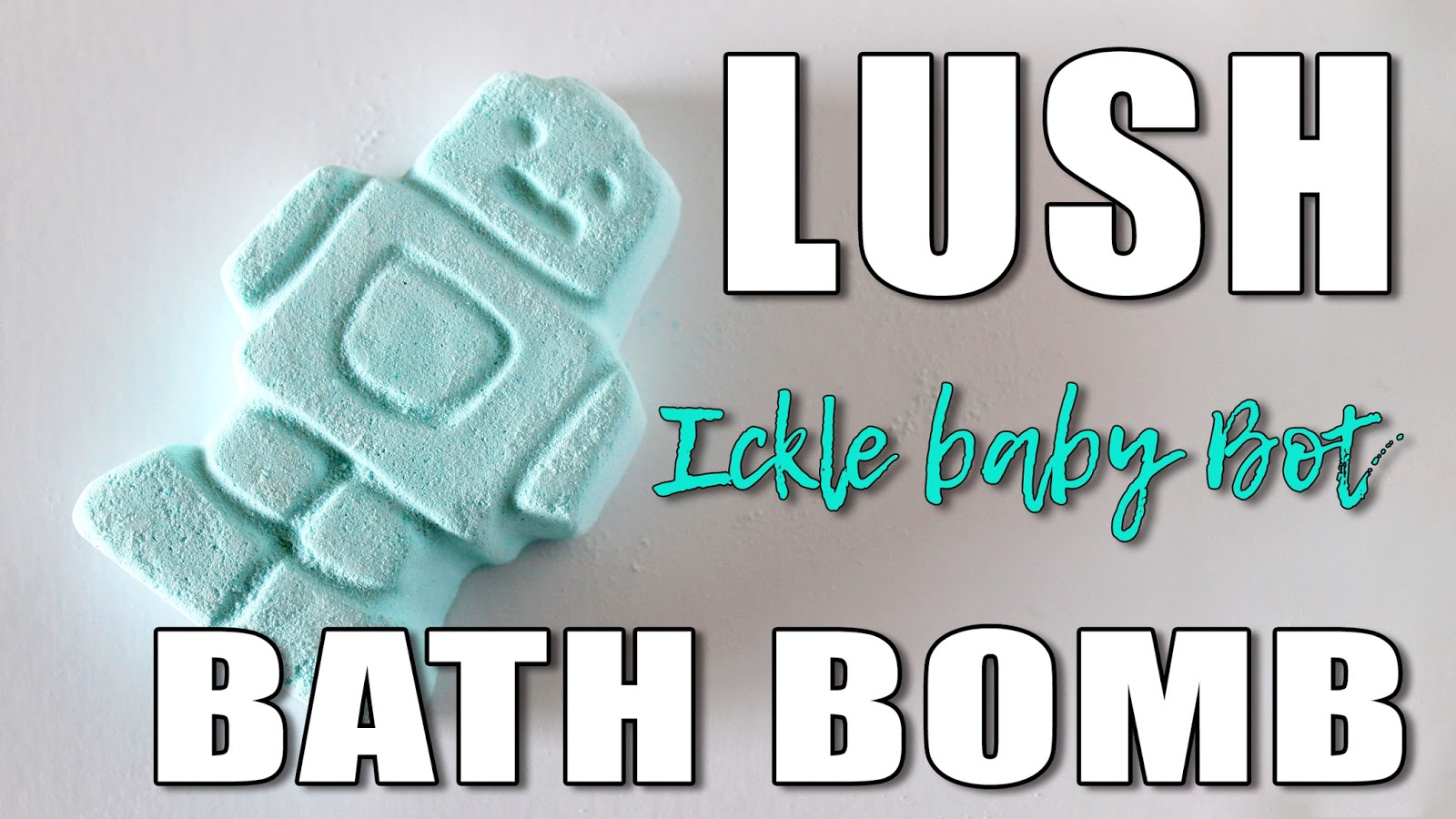 Lush Cosmetics Ickle Baby Bot Bath Bomb