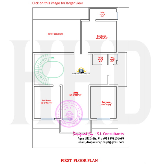 First floor plan