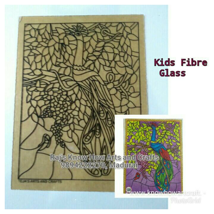 Art and Craft Shop in Madurai Glass Painting materials