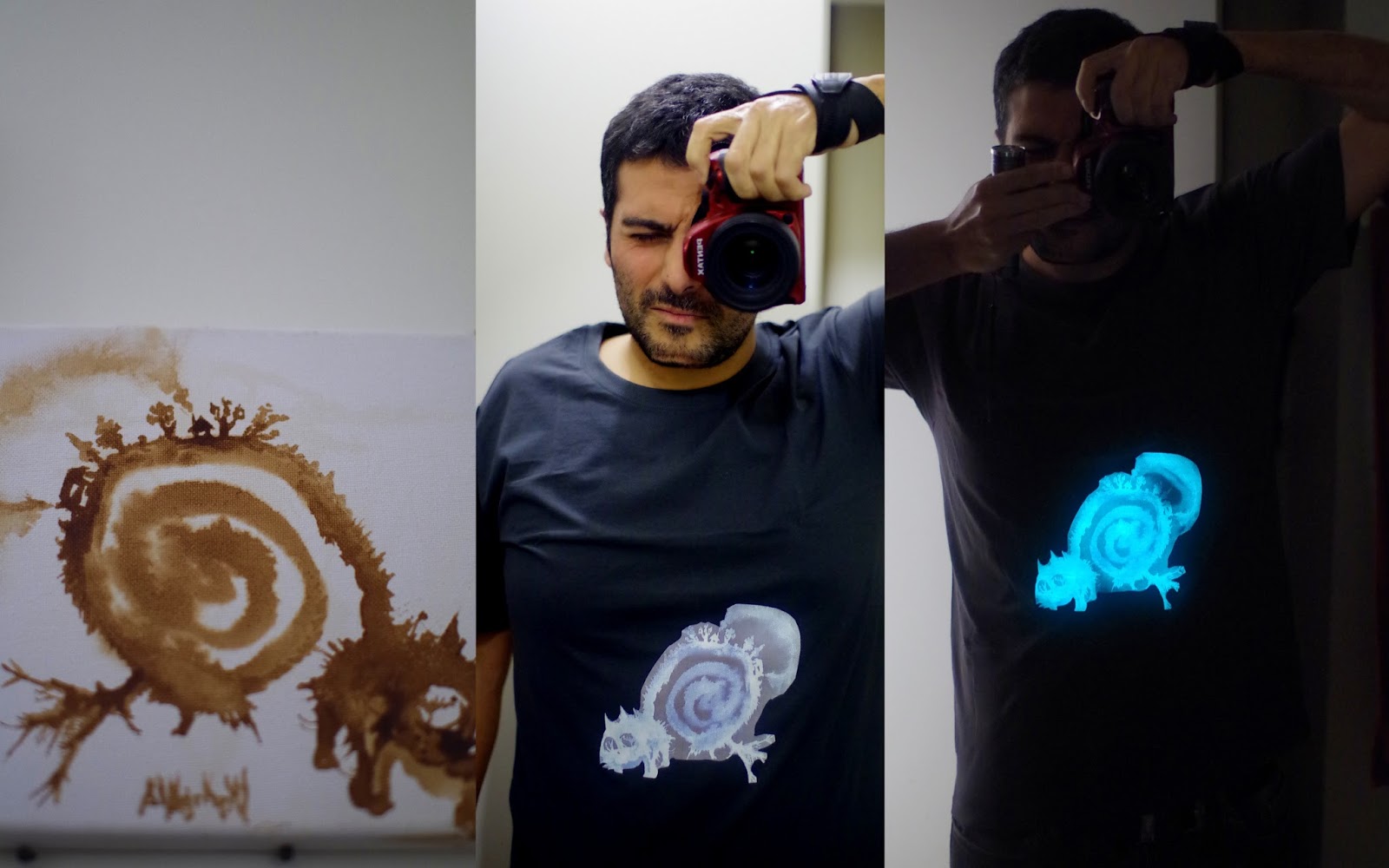 Photonology DIY glow in the dark tshirts