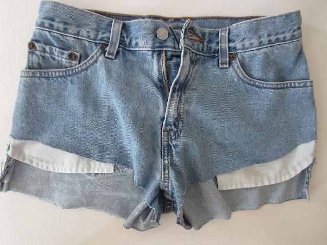 Fashion After Breakfast: Easy as 1,2,3: DIY Studded Shorts