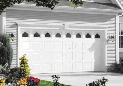 White Garage Door Color Ideas